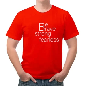 Unisex Round Neck T-shirt- Small